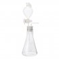 Glass Gas Generator Apparatus Carbon Dioxide Hydrogen Generating Device Gas Reaction Glassware Lab E