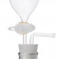 Glass Gas Generator Apparatus Carbon Dioxide Hydrogen Generating Device Gas Reaction Glassware Lab E