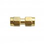 Excellway CA01 2Pcs Copper SMA Male To SMA Male Plug RF Coaxial Adapter Connector