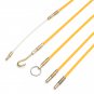 15Pcs 30FT Fiberglass Running Cable Wire Kit Coaxial Electrical Cable Installing Rods Tool