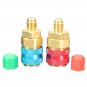 A/C R134A R12 Quick Connector Adapter Coupler Auto Manifold Gauge Low/High HVAC