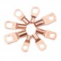 60Pcs SC Series Bare Terminals Wire Connector Terminal Copper Lug Ring Seal Wire Connectors Assorted
