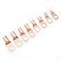 60Pcs SC Series Bare Terminals Wire Connector Terminal Copper Lug Ring Seal Wire Connectors Assorted