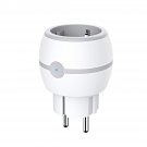 16A Smart WIFI Socket 110-240V EU Plug Work with Amazon Alexa Google Home IFTTT Compatible with Minl