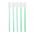 100pcs Foam Tip Cleaning Head Swabs Sponge Stick for Inkjet Printer Printhead Camera Cleanroom