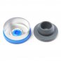 100Pcs 20MM Sealing Bottle Caps Rubber Stopper Blue Aluminum Plastic Cover