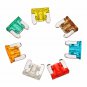 Excellway DC004 100Pcs 5A-30A Medium Blade Fuses Assortment Kit