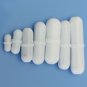 7pcs Teflon Magnetic Stirrer Mixer Stirring Bar Rod Bead With Pivot Ring B10-B36