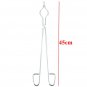45cm Stainless Steel Crucible Tong Clamp Graphite Melting Furnace Pliers Holder