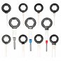 Excellway 11Pcs Terminal Removal Tool Kit Wiring Connector Pin Release Extractor