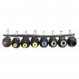 8Pcs Universal AC DC 2 Pin Power Adapter Tips for Power Charge Tester