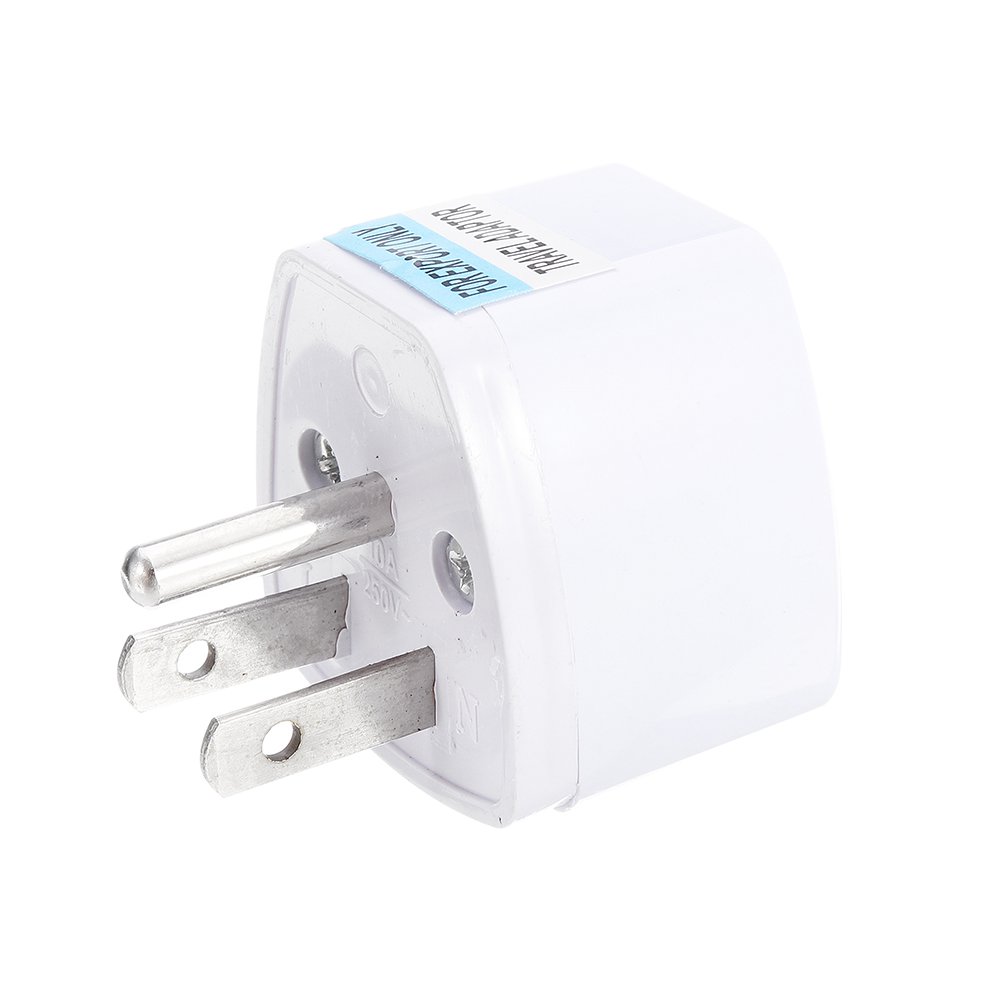 Universal to US American Portable Power Adapter Plug Converter Socket Mini For Phone/Computer/Camera