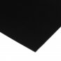 200x200x0.6mm Black Silicone Rubber Sheet Self Adhesive Pad High Temperature Plate Mat