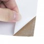 200x200x0.6mm Black Silicone Rubber Sheet Self Adhesive Pad High Temperature Plate Mat