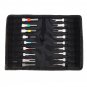 18pcs Car Plug Circuit Board Wire Harness Terminal Extraction Pick Connector Crimp Pin Back Needle R