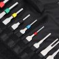18pcs Car Plug Circuit Board Wire Harness Terminal Extraction Pick Connector Crimp Pin Back Needle R
