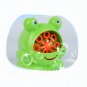 Automatic Bubble Machine Big Frog Bubble Maker Blower Music Bath Toy For Kids