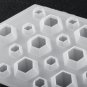 DIY Diamond Resin Casting Molds Silicone Jewelry Pendant Craft Making Mould
