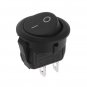 Excellway 10Pcs Rocker Switch ON/OFF 2 Position Round Boat Rocker Switch 6A/250V 10A/125V AC