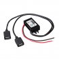 KREE DC 12V to DC 5V 3A to Double USB Interface Power Supply Converter Step-Down Converter