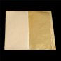 100Pcs Imitation Gold Foil Sheets Copper Leaf Sheets Transfer Leaf Sheets Gold Leaf Booklet 16cm16c