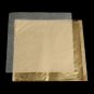 100Pcs Imitation Gold Foil Sheets Copper Leaf Sheets Transfer Leaf Sheets Gold Leaf Booklet 16cm16c