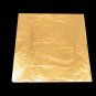 100Pcs Imitation Gold Foil Sheets Copper Leaf Sheets Transfer Leaf Sheets Gold Leaf Booklet 16cm16c
