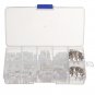 Excellway Connector 40 Pcs XH 2.5mm 2 3 4 5Pin Male and Female Housing JST Connector with Crimps