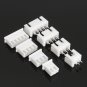 Excellway Connector 40 Pcs XH 2.5mm 2 3 4 5Pin Male and Female Housing JST Connector with Crimps