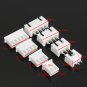 Excellway Connector 40 Pcs XH 2.5mm 2 3 4 5Pin Male and Female Housing JST Connector with Crimps