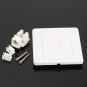 RJ45 Euro Low Profile Module Data Comms Network Plate Gigabit Panel