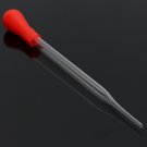 12cm 3mL Glass Dropper Transfer Pipettes With Rubber Bulb Laboratory Tool
