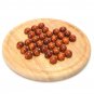 Wooden Traditional Board Game Solitaire Marble Child Educational Fun Toy