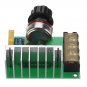 High Efficiency AC 0V-220V SCR Voltage Regulator PWM Motor Speed Controller Dual Capacitor with Knob
