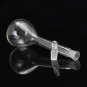 100mL Clear Glass Volumetric Flask w/ Glass Stopper Lab Chemistry Glassware
