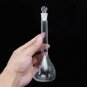 100mL Clear Glass Volumetric Flask w/ Glass Stopper Lab Chemistry Glassware