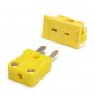 Panel Mount K-type Thermocouple Miniature Socket Plug Connector