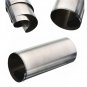 Silver Stainless Steel Fine Plate Sheet Foil 0.1x100x1000mm