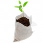 100pcs Non-woven Fabric Seedling Raising Bags Nursery Biodegradable Pots Row Bag Planter Bag Home Ga