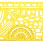 Military Map Marking Drawing Template KT Soft Plastifc Ruler Design Drafting Stencil