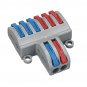 2Pin In 6Pin Out Quick Connector SPL-62 Splitter Connector Docking Lamps Wire Connector Terminal