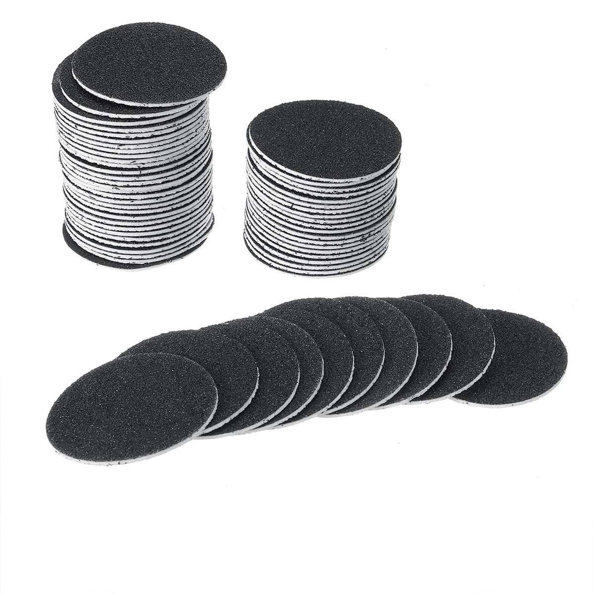 60PCS Foot Sanding Paper Callus Dead Skin Remover Sand Paper For Electric Foot Grinder