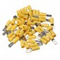 100pcs Male & Female Insulated Spade Crimp Terminal Wire Connector