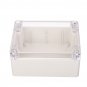 Plastic Waterproof Electronic Project Box Clear Cover Electronic Project Case 115*90*55mm