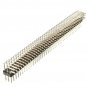 2Pcs 2.54mm 3x40P Male Pins Three Row Right Angle Pin Header