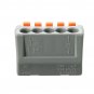 Excellway ET25 15Pcs 2/3/5 Pins Spring Terminals Block Electric Cable Wire Connectors