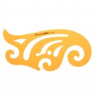30cm French Curve Drawing Template KT Soft Plastic Design Drafting Stencil Ruler