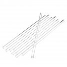 10Pcs 200x7x1mm Length 200mm OD 7mm 1mm Thick Wall Borosilicate Glass Blowing Tube Lab Factory Schoo