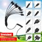 10 In 1 Multi USB Data Cable Universal Charger Adapter Wire Line For Solar Panel