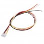 Excellway 10 Sets Mini JST 2.0mm PH 4Pin 26AWG Male Female Connector Plug Wire Cables 300mm